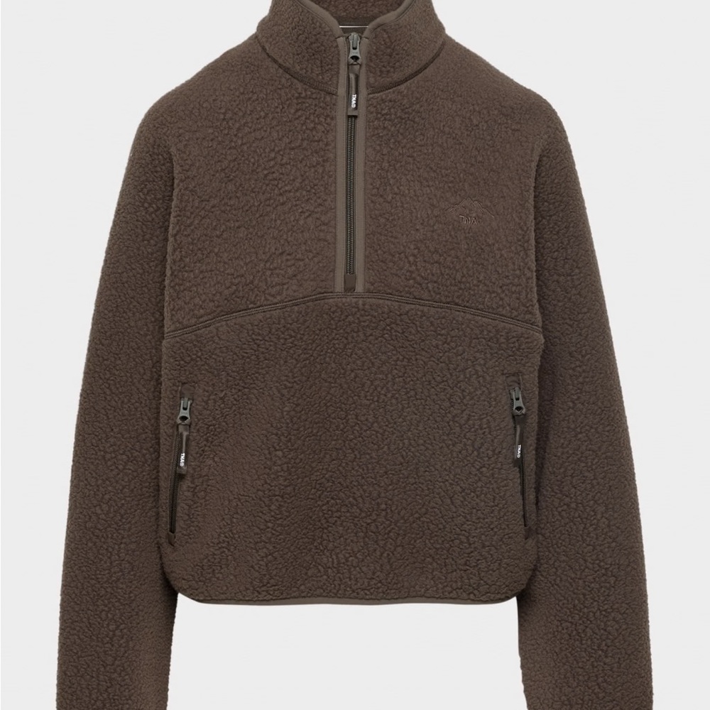 Polartec 1/2 Zip Hi-hip S Mocha Brown
